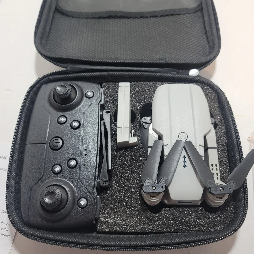 Super Endurance Foldable Miniature Drone Bundle with Zippered Case